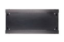 Extralink Szafa rack 4U 600x450 Czarna montowana na ścianie
