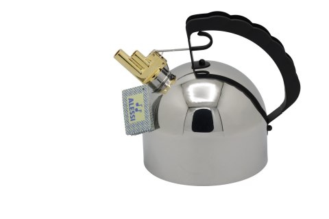 Alessi 9091 FM - Czajnik - stal nierdzewna - ze stalową podstawą - O 16,5cm