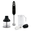 Blender immersyjny Smeg HBF03BLEU (101121) 700W Czarny, Stal nierdzewna