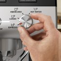 Krups Precision XP801T10 ekspres do kawy Półautomatyczny Ekspres do espresso 3 l