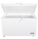 Zamrażarka skrzyniowa MPM MPM-380-SK-15E | klasa E | 371 l | 18 kg/24h | 85 cm | szybkie zamrażanie | zamek | LED | biały
