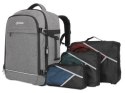 Plecak na laptop 17,3" Manhattan 440370 43,9cm Szary