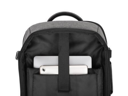Plecak na laptop 17,3" Manhattan 440370 43,9cm Szary
