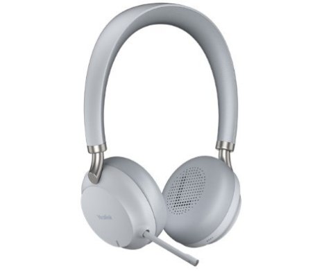 Yealink BH72 Słuchawki Przewodowe i Bezprzewodowe z pałąkiem/ Muzyka USB Type-A Stacja ładująca Bluetooth Jasnoszary (1208615)