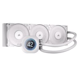 Chłodnica CORSAIR WAK NAUTILUS 360 LCD Biały, Chłodnica 360mm