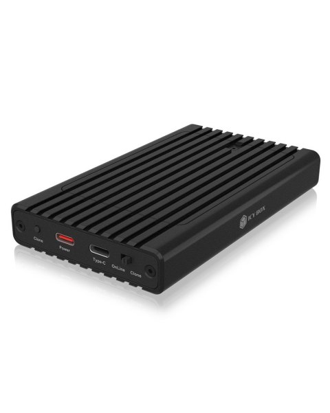 Adapter IcyBox z funkcją klonowania dla M.2 NVMe SSD USB3.2 Gen2 retail