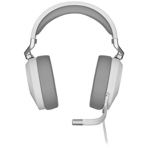 Corsair HS65 SURROUND Zestaw słuchawkowy Przewodowa Ręczny Gaming Biały