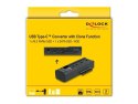 Delock - Kontroler pamięci - Funkcja klonowania - 2.5", 3.5", M.2 (6.4 cm, 8.9 cm) - Karta M.2 (PCIe NVMe i SATA) / SATA SSD - U