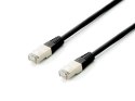 Kabel krosowy RJ-45 (W) do RJ-45 (W) 5 m - S/FTP - CAT 6a - bezhalogenowy, linkowy