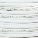 LogiLink PrimeLine - kabel - 100 metrów - biały