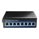 Przełącznik sieciowy/switch Cudy IF1008P (10/100) Czarny