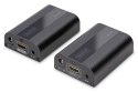 Digitus Zestaw przedłużacza HDMI 4K, 4K/60Hz