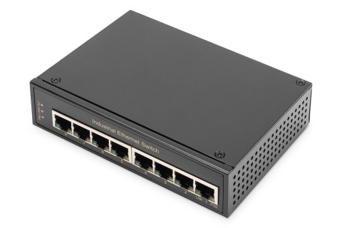 Przemysłowy 8-portowy przełącznik Gigabit