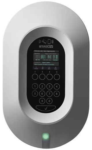 Stacja ładowania STAG EV CORE 11kW (kab.ład./gnia.230v)
