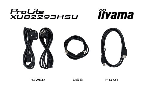 Iiyama Display 22 XUB2293HSU-B7 IPS - Płaski Ekran - 54.6 cm