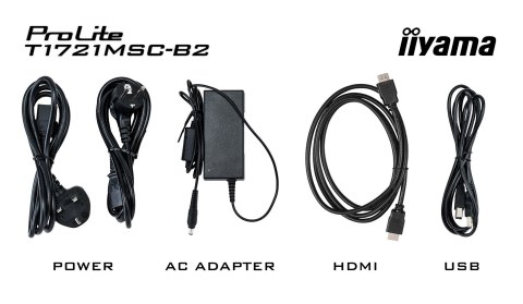 Monitor T1721MSC-B2 17IN PCAP/1280X1024 250CD/M 1000:1 5MS