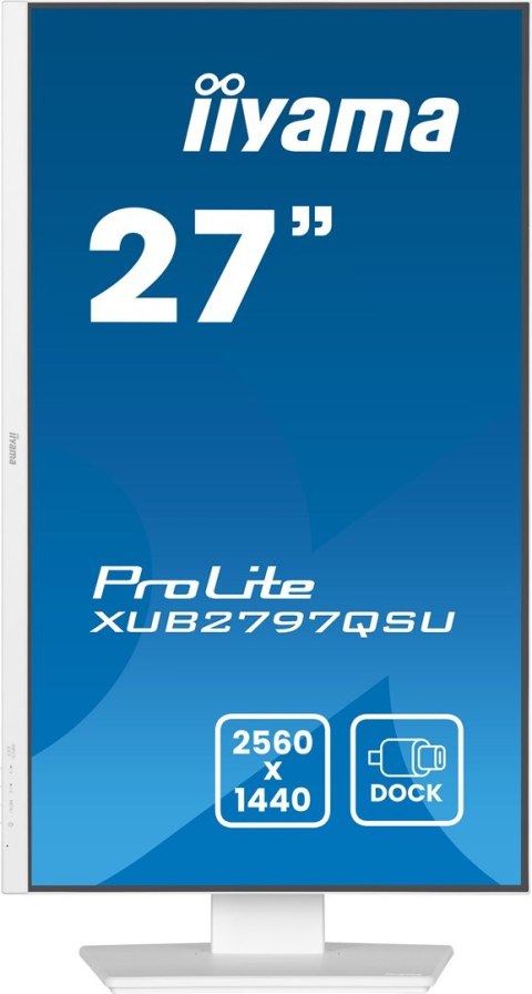 Monitor iiyama ProLite XUB2797QSU-W2 27" - Płaski ekran - 68,6 cm