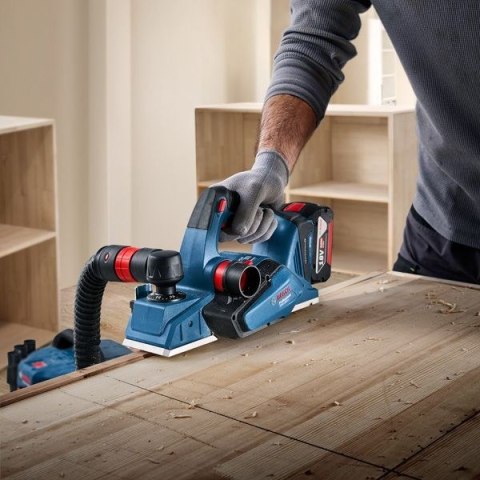 Bosch GHO 185-LI Czarny, Niebieski 14000 RPM