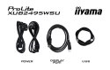 Monitor iiyama ProLite XUB2495WSU-B7 61,1cm (24") WUXGA IPS HDMI/DP/USB 4ms