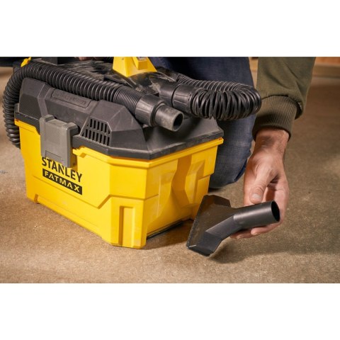 Stanley FATMAX SFMCV002B-XJ odkurzacz 7,5 l Bęben próżniowy Suchy i Mokry Bez worka