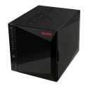 Asustor AS5404T serwer danych NAS Intel® Celeron® N5105 4 GB DDR4 0 TB ADM Czarny