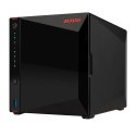 Asustor AS5404T serwer danych NAS Intel® Celeron® N5105 4 GB DDR4 0 TB ADM Czarny