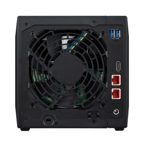 Asustor AS5404T serwer danych NAS Intel® Celeron® N5105 4 GB DDR4 0 TB ADM Czarny