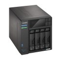 Asustor LOCKERSTOR 4 Gen2 (AS6704T) NAS Komputer stacjonarny Intel® Celeron® N N5105 4 GB DDR4 0 TB ADM Czarny