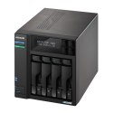 Asustor LOCKERSTOR 4 Gen2 (AS6704T) NAS Komputer stacjonarny Intel® Celeron® N N5105 4 GB DDR4 0 TB ADM Czarny