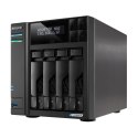 Asustor LOCKERSTOR 4 Gen2 (AS6704T) NAS Komputer stacjonarny Intel® Celeron® N N5105 4 GB DDR4 0 TB ADM Czarny