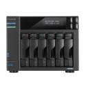 Asustor LOCKERSTOR 6 NAS Komputer stacjonarny Intel® Celeron® N5105 8 GB DDR4 HDD ADM Czarny