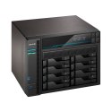 Asustor Lockerstor 10 AS6510T NAS Tower Intel Atom® C3538 8 GB DDR4 0 TB ADM Czarny