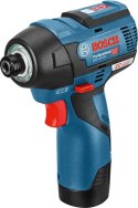 Bosch 0 601 9E0 005 klucz zasilany 1/4" 3100 RPM 110 N·m Czarny, Niebieski 12 V