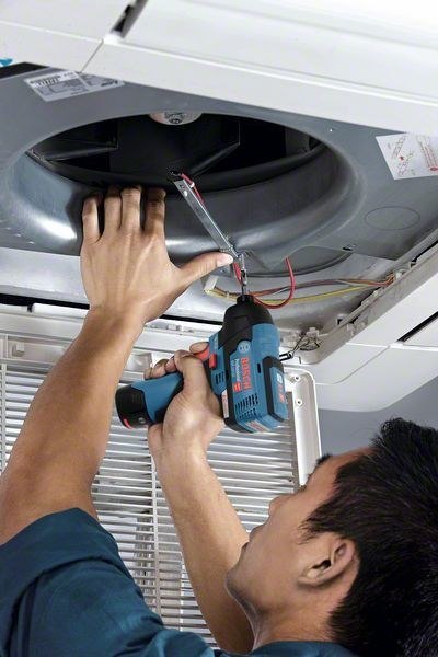 Bosch 0 601 9E0 005 klucz zasilany 1/4" 3100 RPM 110 N·m Czarny, Niebieski 12 V