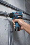 Bosch 0 601 9E0 005 klucz zasilany 1/4" 3100 RPM 110 N·m Czarny, Niebieski 12 V