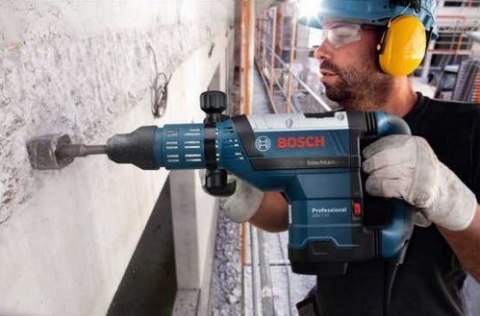 Bosch GSH 7 VC Czarny, Niebieski 1500 W