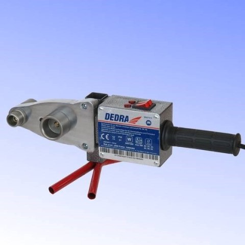 Dedra zgrzewarka do rur PCV 800W/1500W walizka/adaptory 20-63mm
