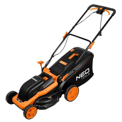 Kosiarka 1600W z szerok. cięcia 380mm i koszem o pojemności 45L