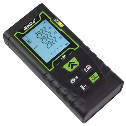 Zestaw laser krzyżowy green + dalmierz 40M