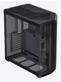 Obudowa PC APNX V1-W-BK-v1 GESI-420 Midi Tower Czarna, Drewno