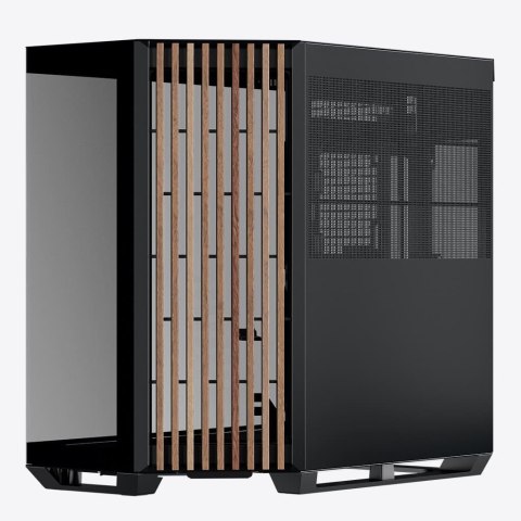 Obudowa PC APNX V1-W-BK-v1 GESI-420 Midi Tower Czarna, Drewno