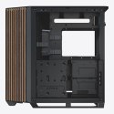 Obudowa PC APNX V1-W-BK-v1 GESI-420 Midi Tower Czarna, Drewno