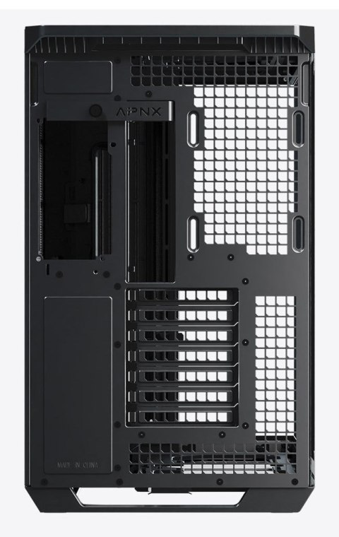 Obudowa PC APNX V1-W-BK-v1 GESI-420 Midi Tower Czarna, Drewno