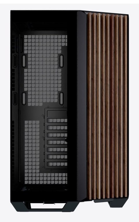Obudowa PC APNX V1-W-BK-v1 GESI-420 Midi Tower Czarna, Drewno