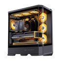Obudowa PC Jonsbo D400, Midi Tower, ATX, Szkło Hartowane