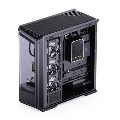 Obudowa PC Jonsbo D400, Midi Tower, ATX, Szkło Hartowane