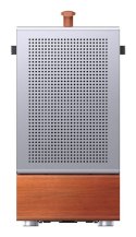 Obudowa PC Jonsbo T7, Midi-Tower, mATX, Szkło Hartowane - srebrne