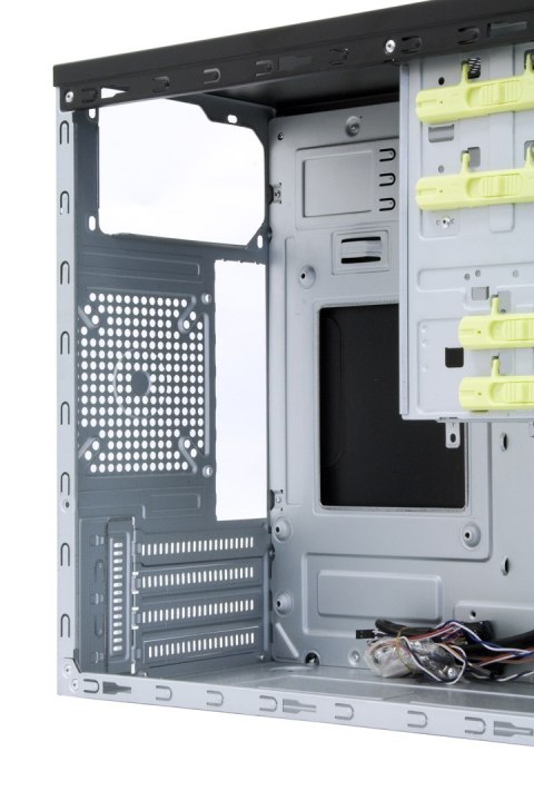 Chieftec LT-01B-350GPB zabezpieczenia & uchwyty komputerów Mini Tower Czarny 250 W