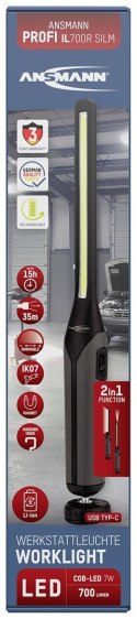 Lampka robocza Ansmann 990-00125 Inspection IL700R LED oświetlenie robocze (monochromatyczne) akumulatorowe 7 W 700 lm