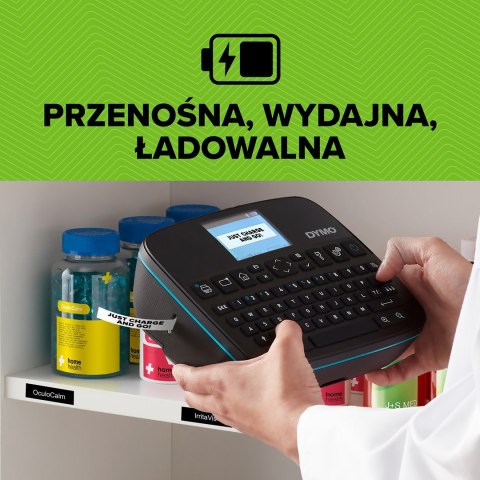 DYMO LabelManager 640CB 6/9/12/19/24mm D1 Taśma Qwerty